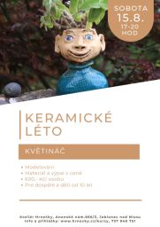 Keramické léto - Květináč - 15.8.